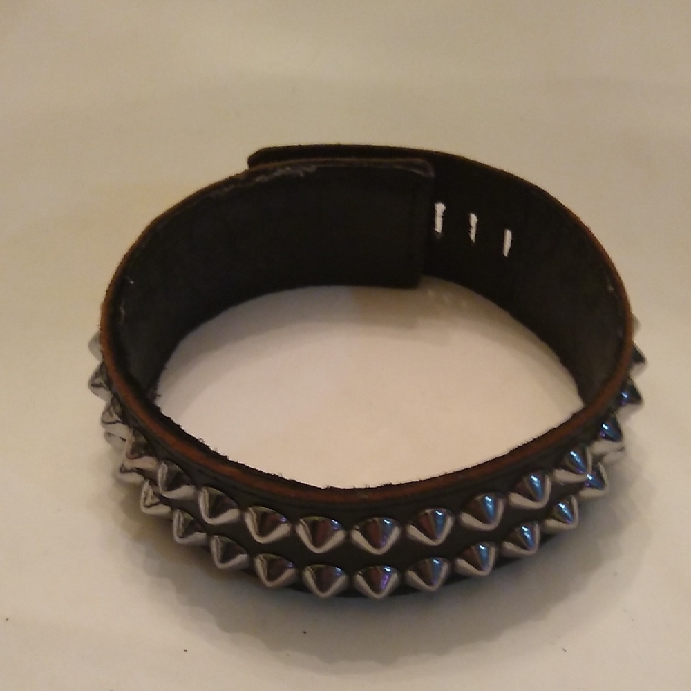 Studded Leather Collar